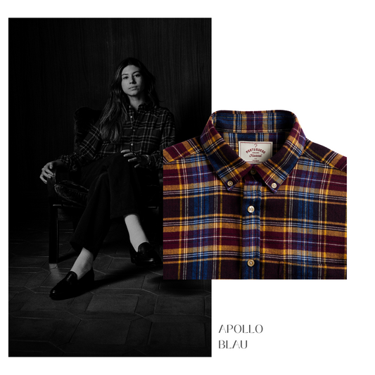Portuguese Flannel - apollo blue