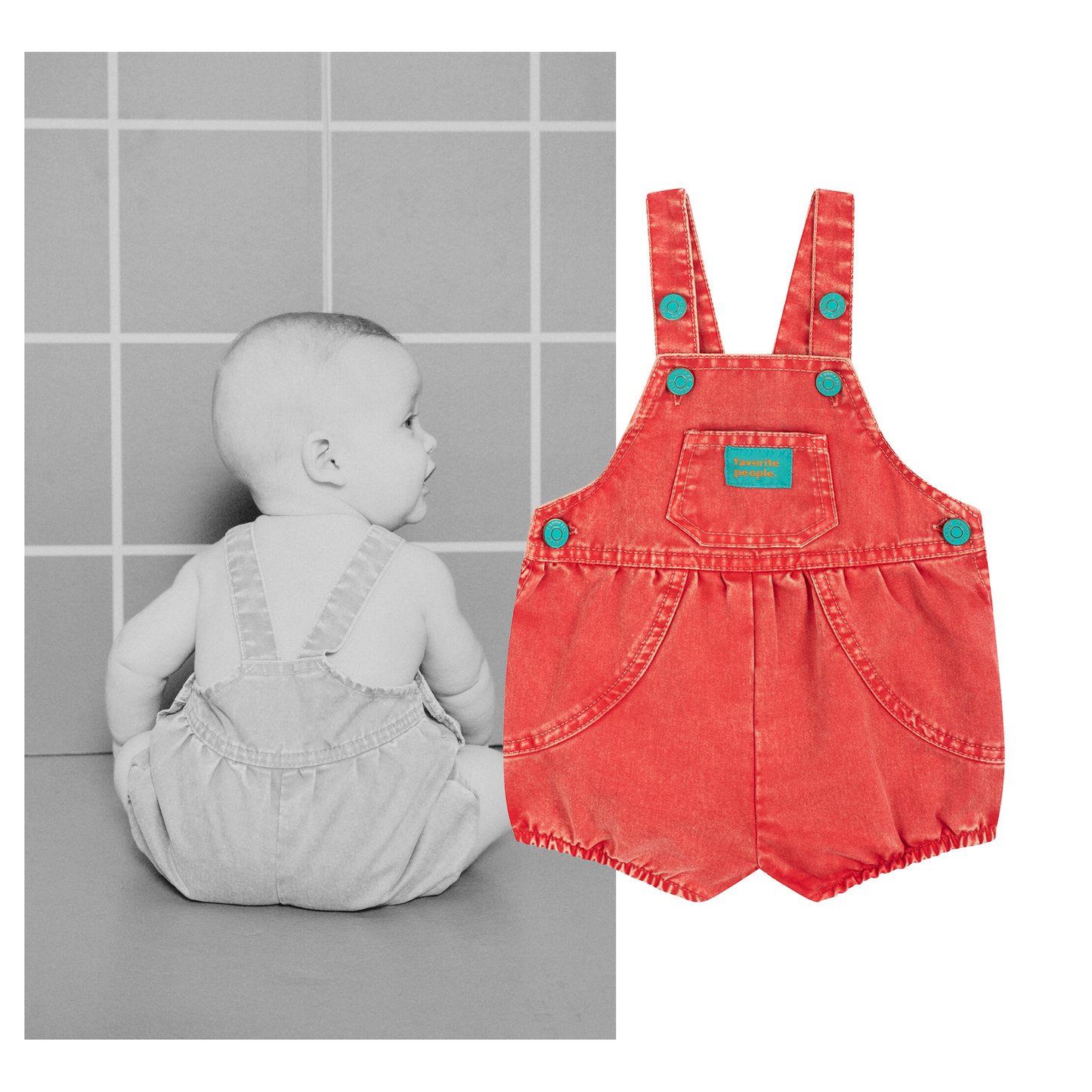 Favorite People - Kodak Baby Overall