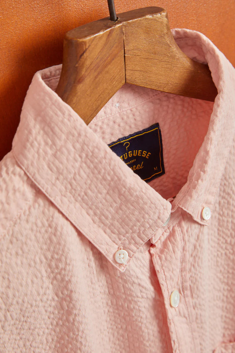 Portuguese Flannel - Atlantico old rose - Hemd