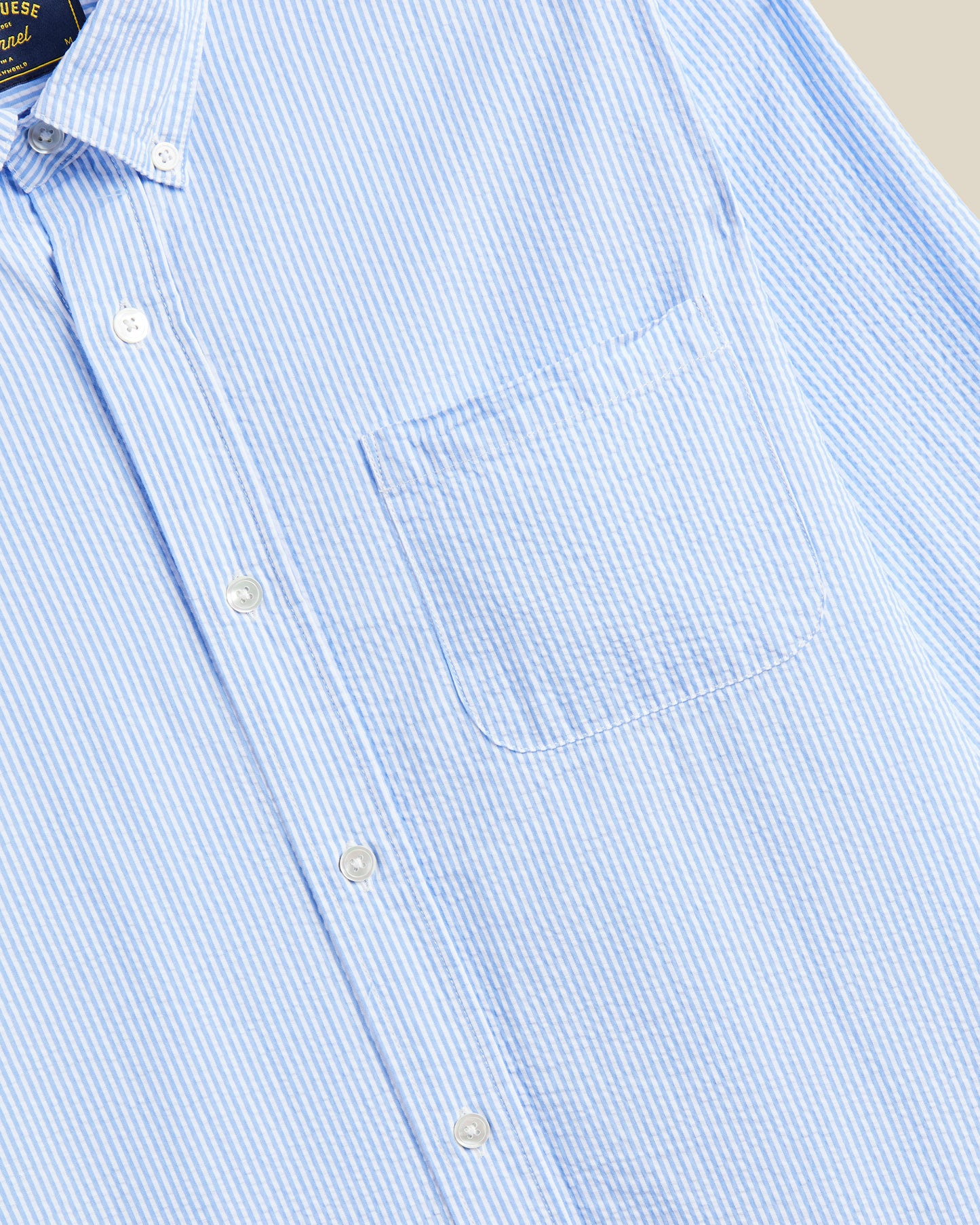 Portuguese Flannel - Atlantico Stripe Blue