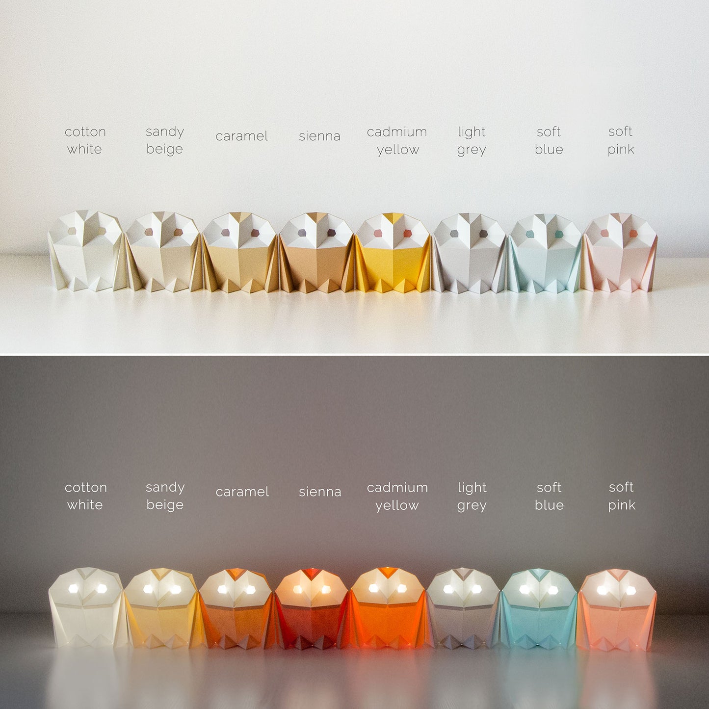 Owl Paper Lamps - Seaplane