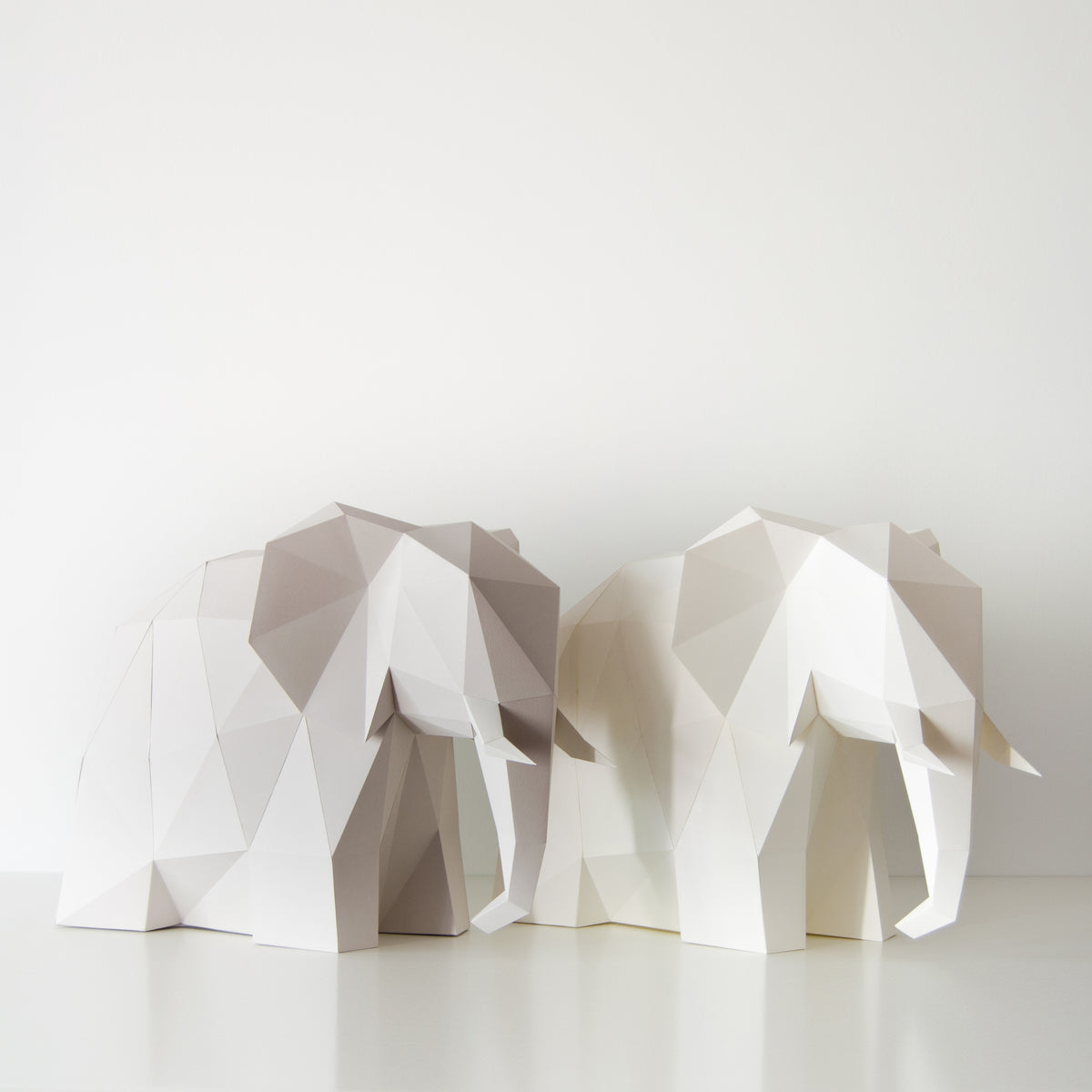 DIY Papierlampe - Großer Elefant - Owl Paper Lamps -