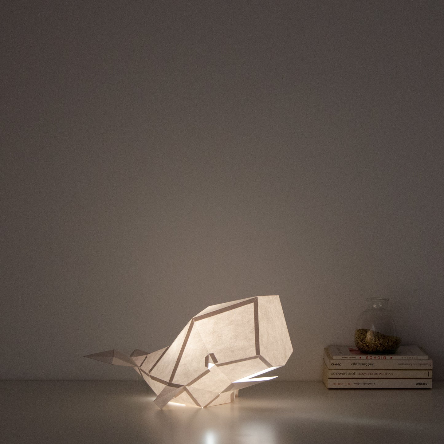 DIY Papierlampe - Pottwal - Owl Paper Lamps -