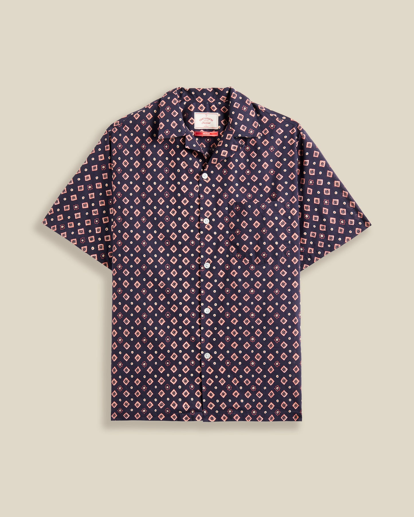 Portuguese Flannel - Dice Kurzarmhemd