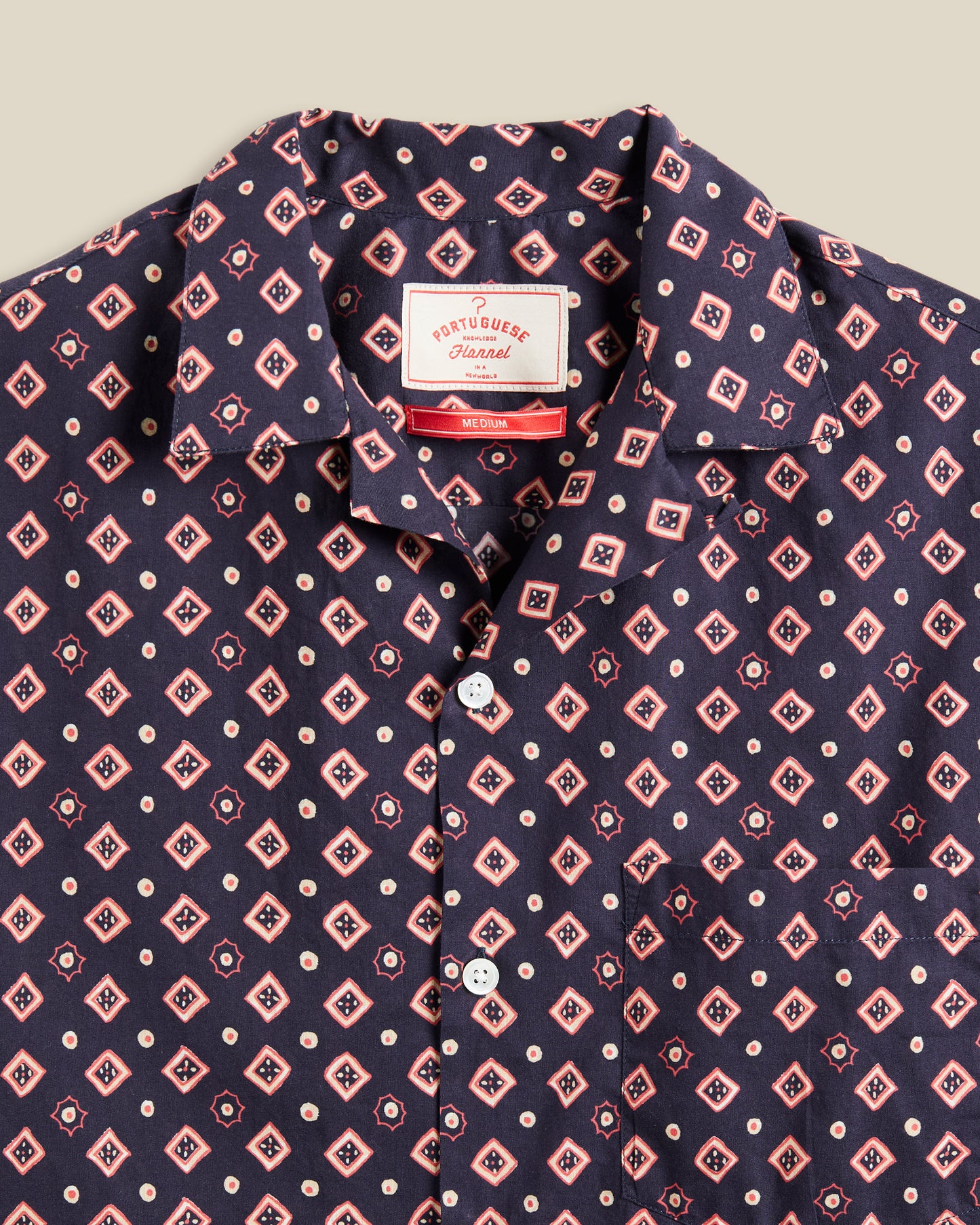 Portuguese Flannel - Dice Kurzarmhemd