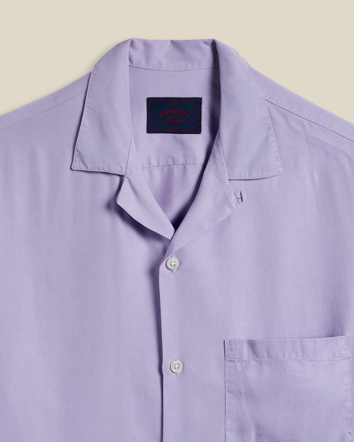 Portuguese Flannel - Dogtown Lavanda Kurzarmhemd