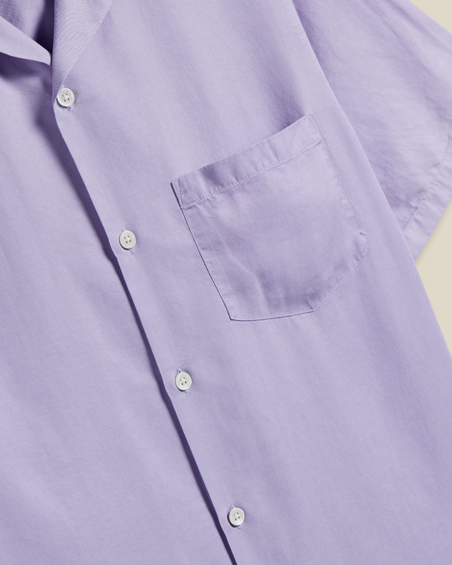 Portuguese Flannel - Dogtown Lavanda Kurzarmhemd
