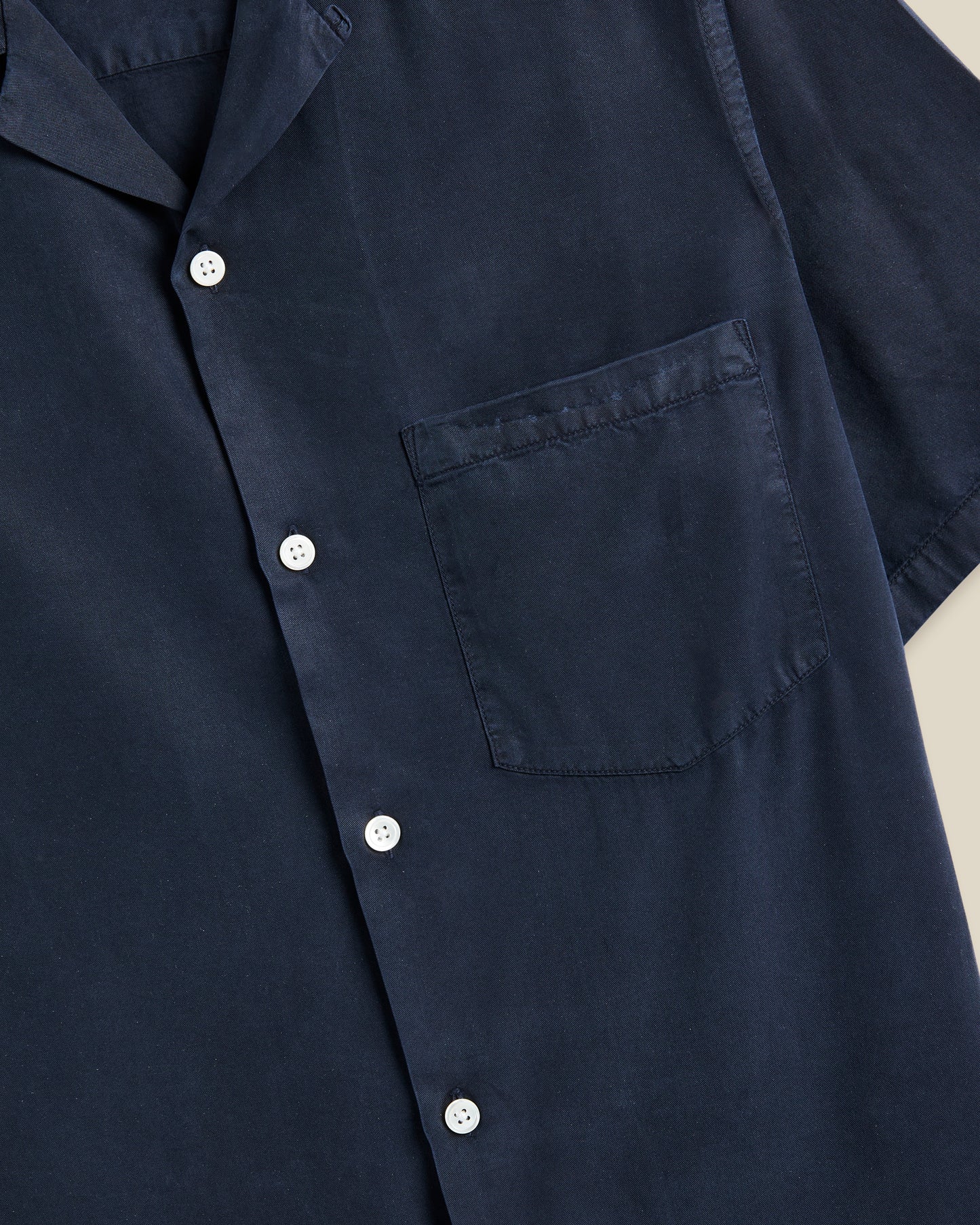 Portuguese Flannel - Dogtown Navy Kurzarmhemd
