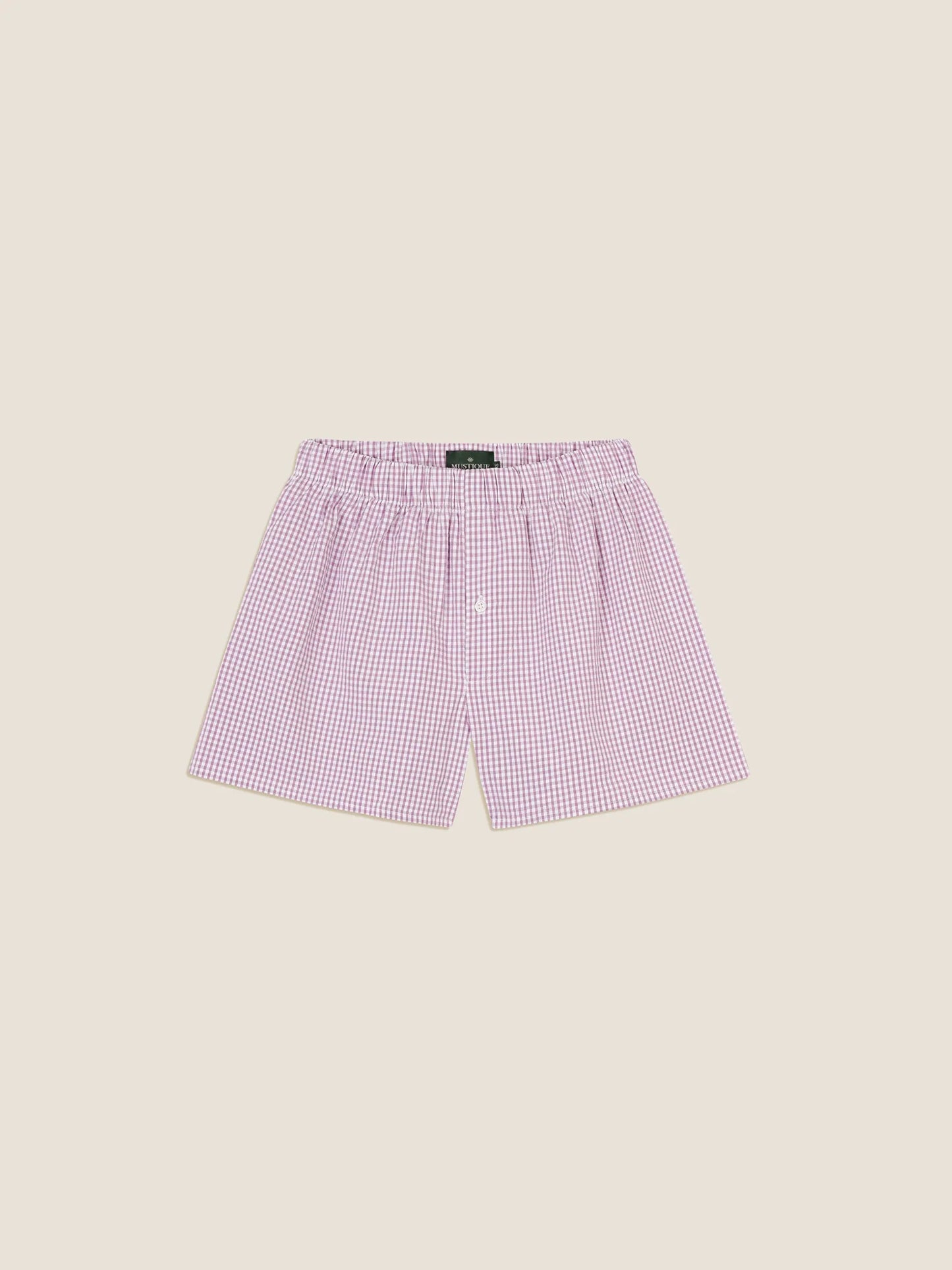 Mustique - Lilac Vichy Shorts
