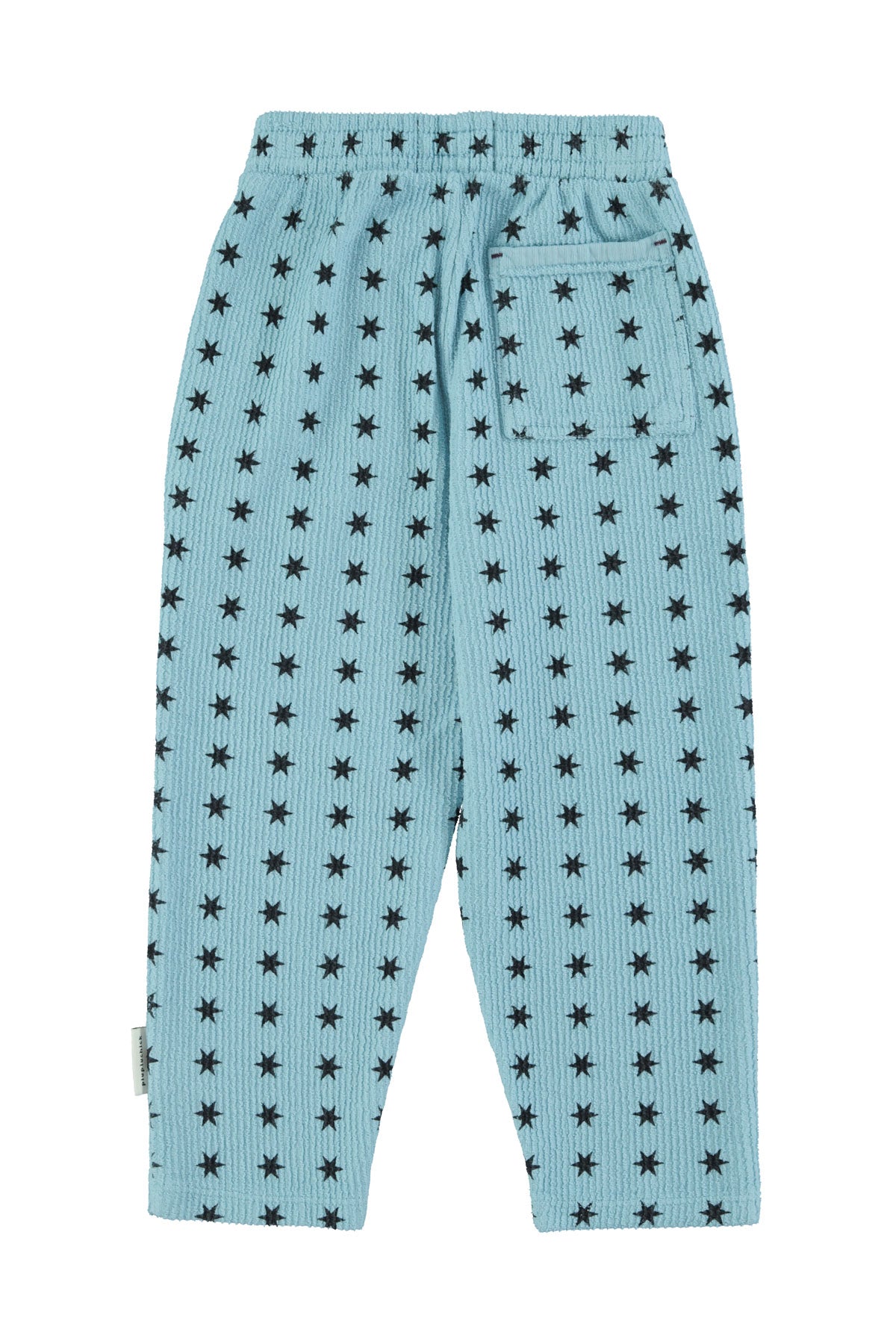 Piupiuchick AW25 - Jogging pants | Blue w/ black stars
