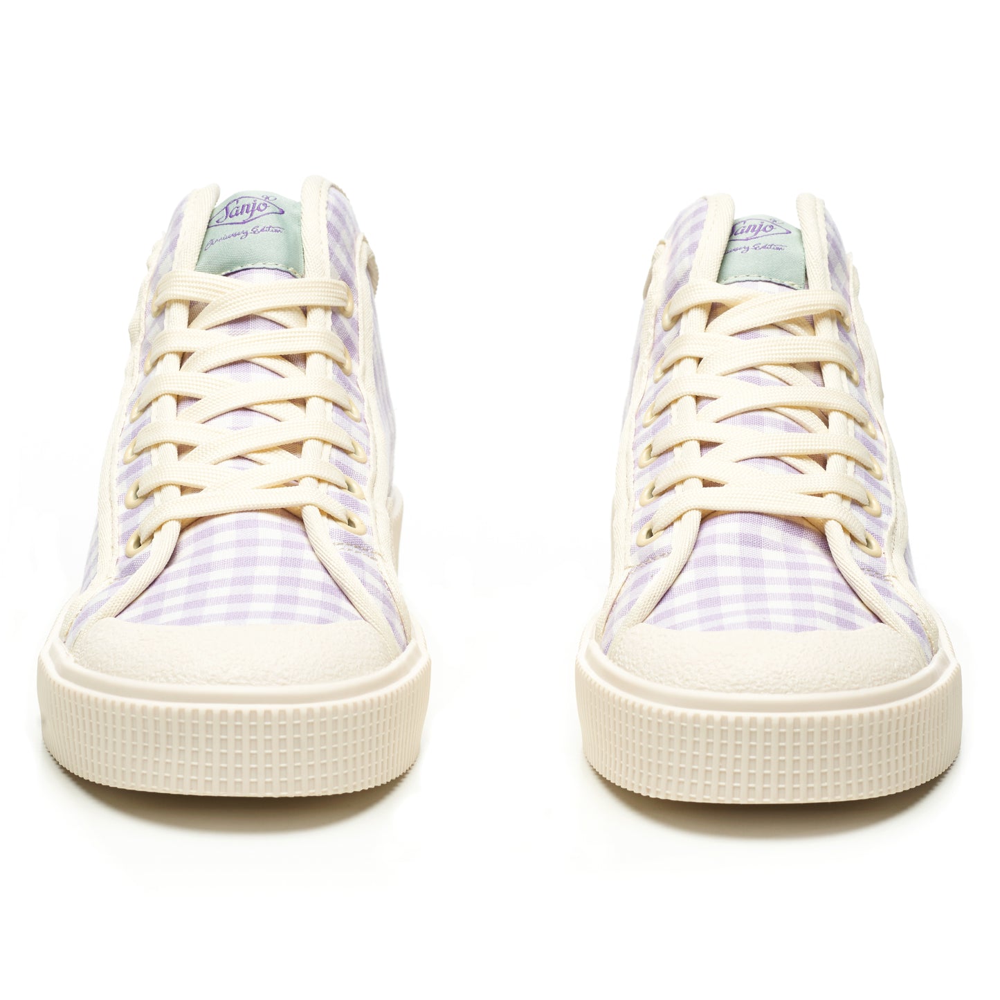 Sanjo - K100 Vichy - Lavendel - Retro Sneaker