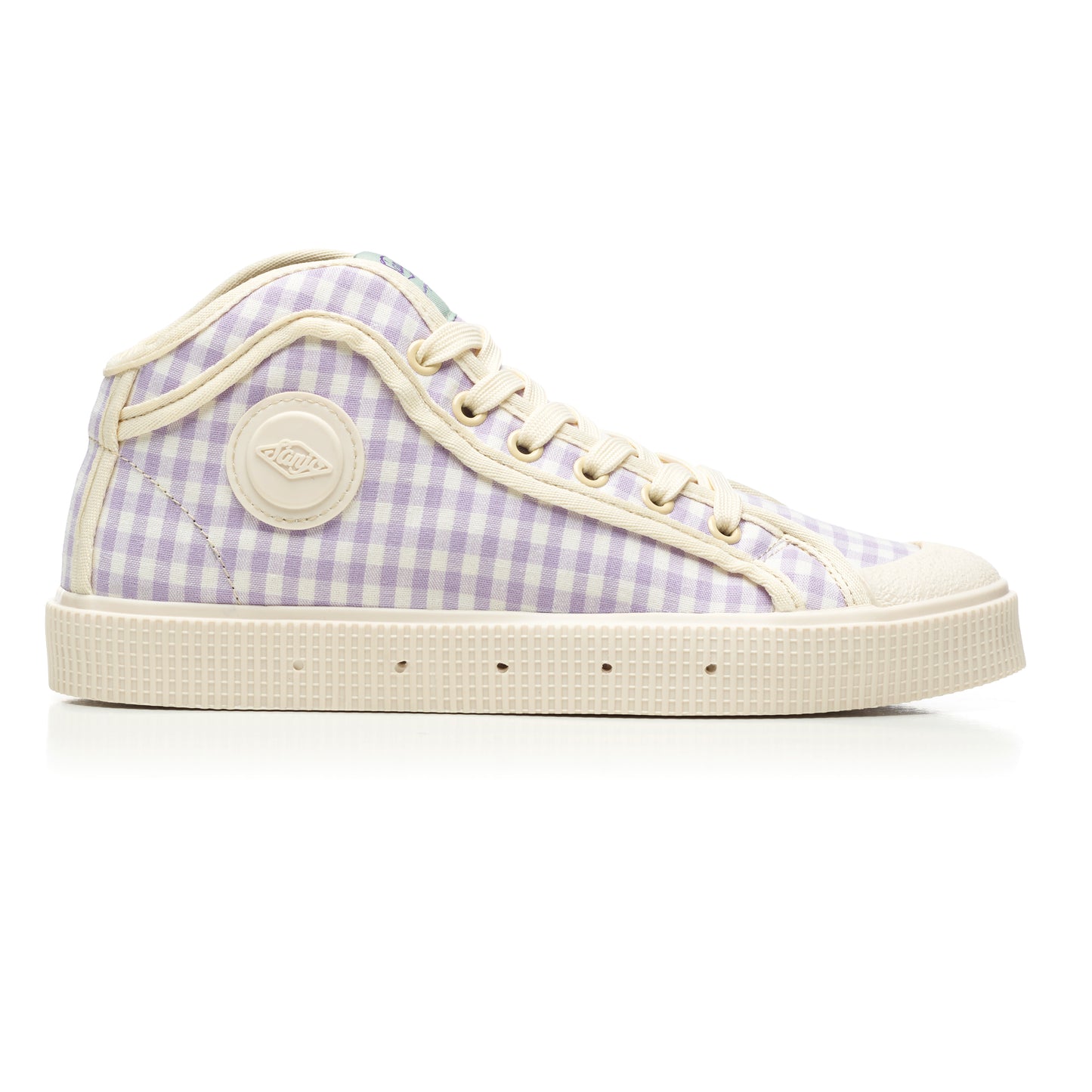 Sanjo - K100 Vichy - Lavendel - Retro Sneaker