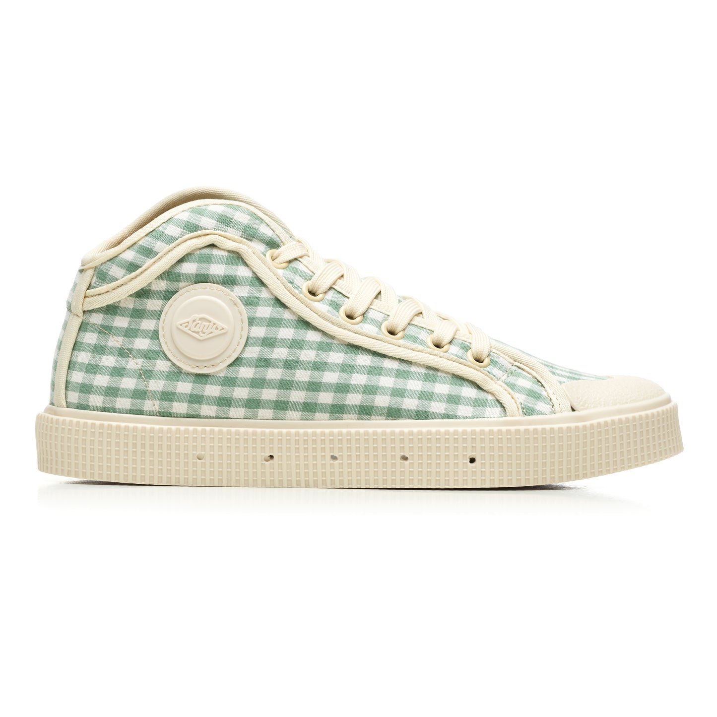 Sanjo - K100 Vichy - Pastel Green - Retro Sneaker