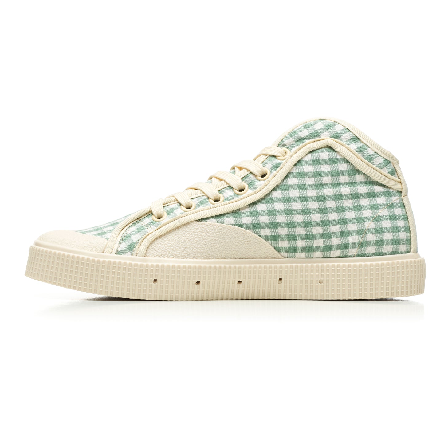 Sanjo - K100 Vichy - Pastel Green - Retro Sneaker
