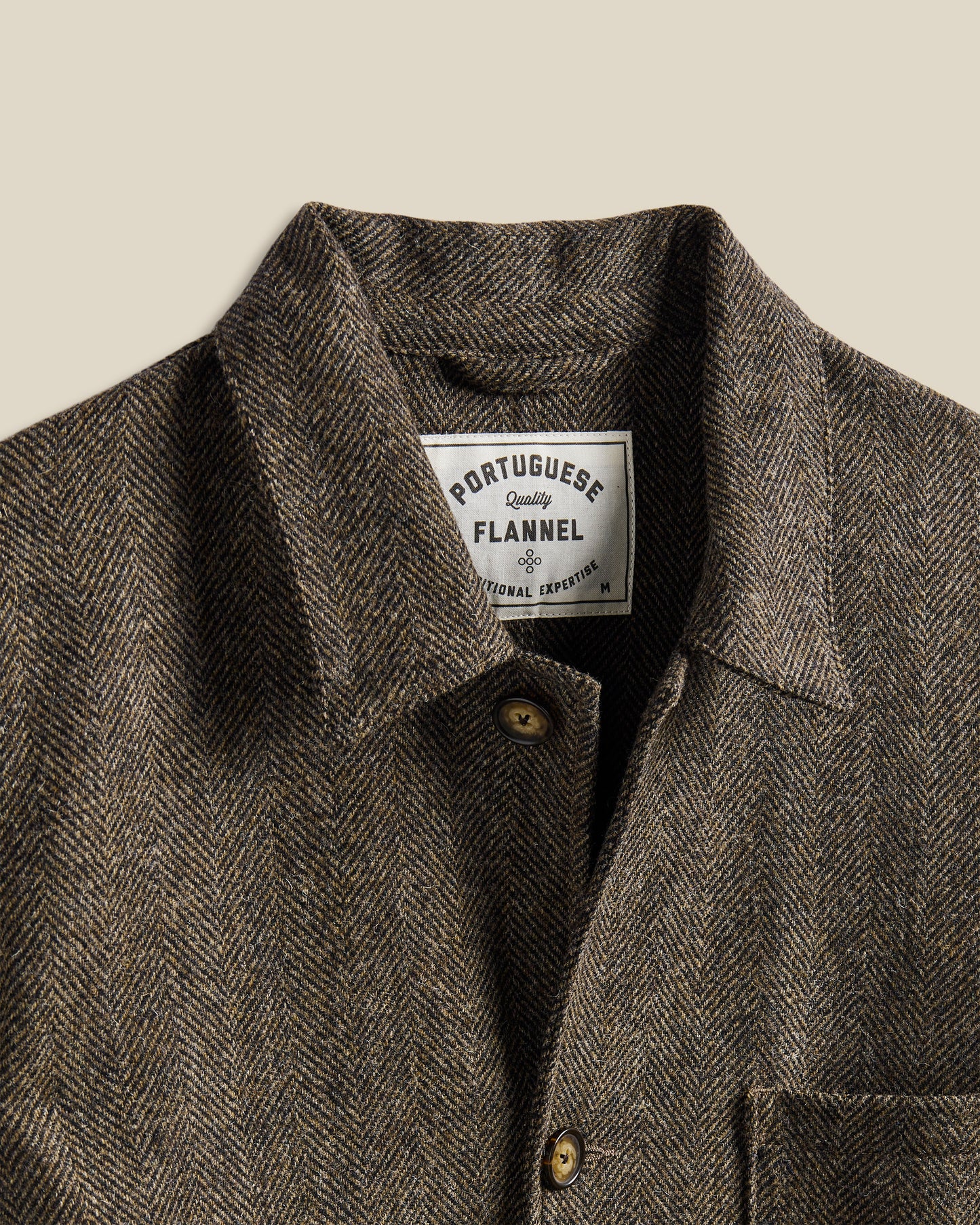 Portuguese Flannel - labura herringbone wool