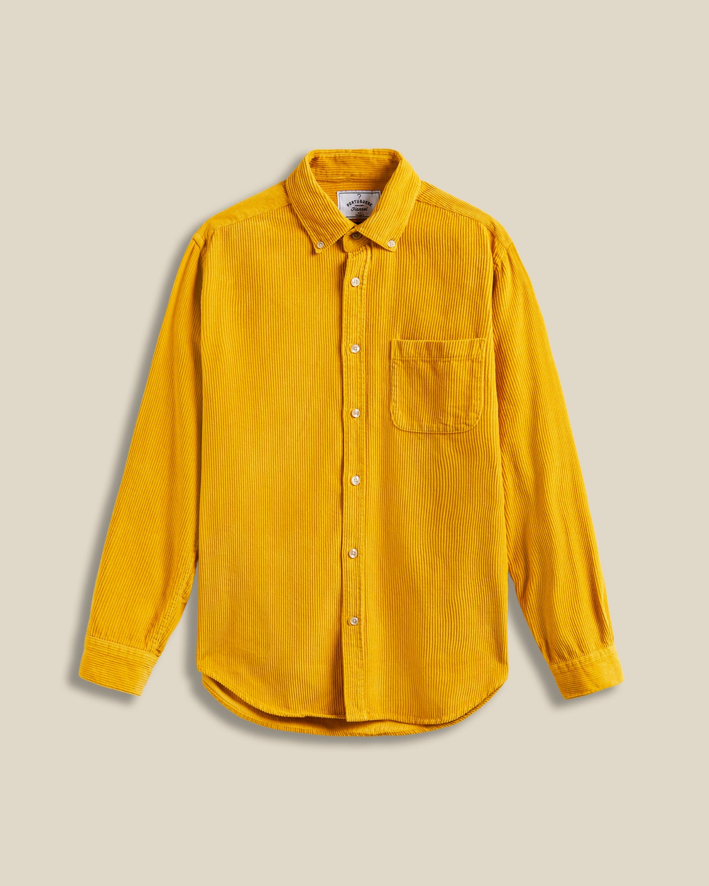 Portuguese Flannel - lobo mustard