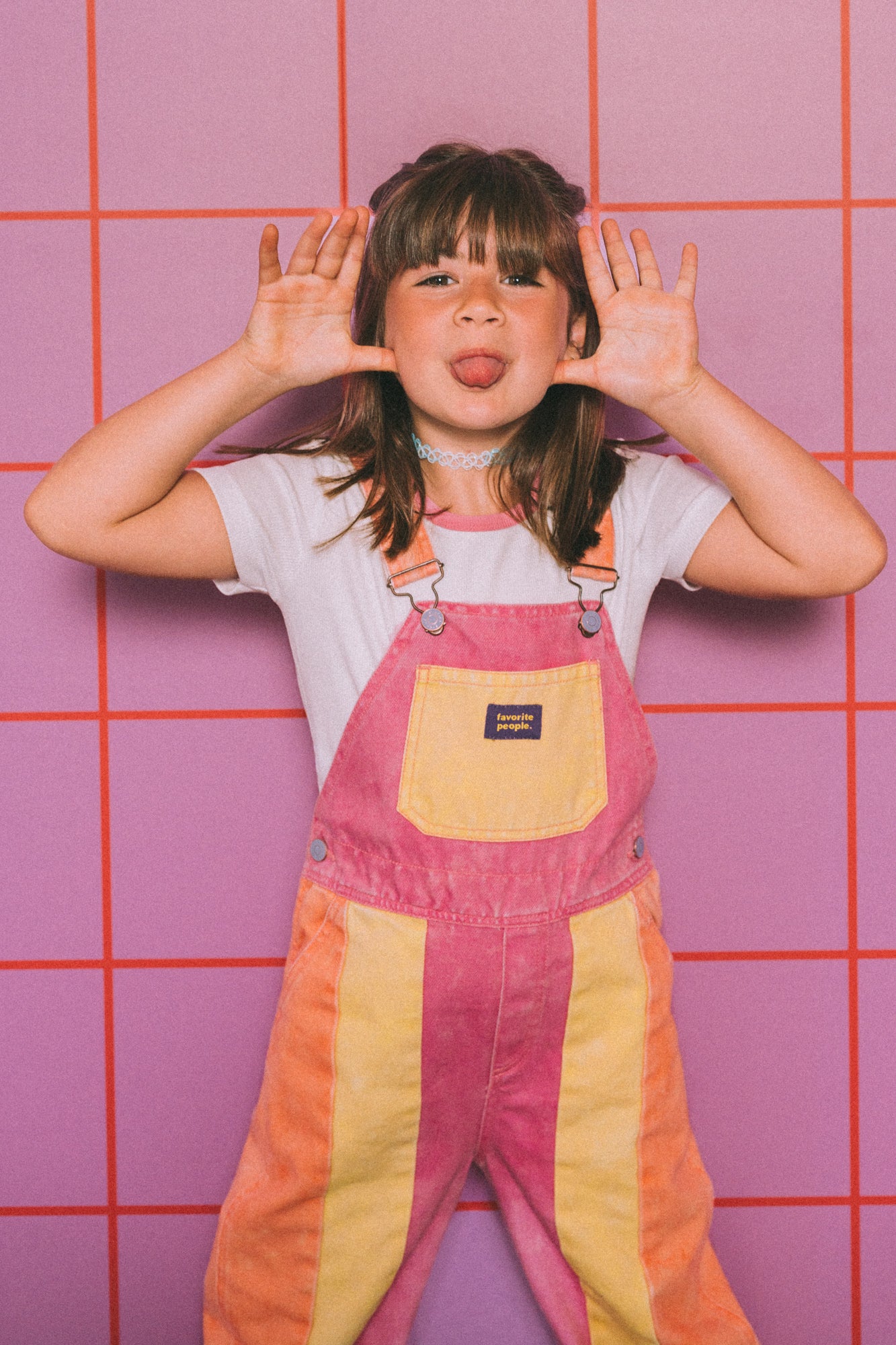 Favorite People - Chiclet Overall