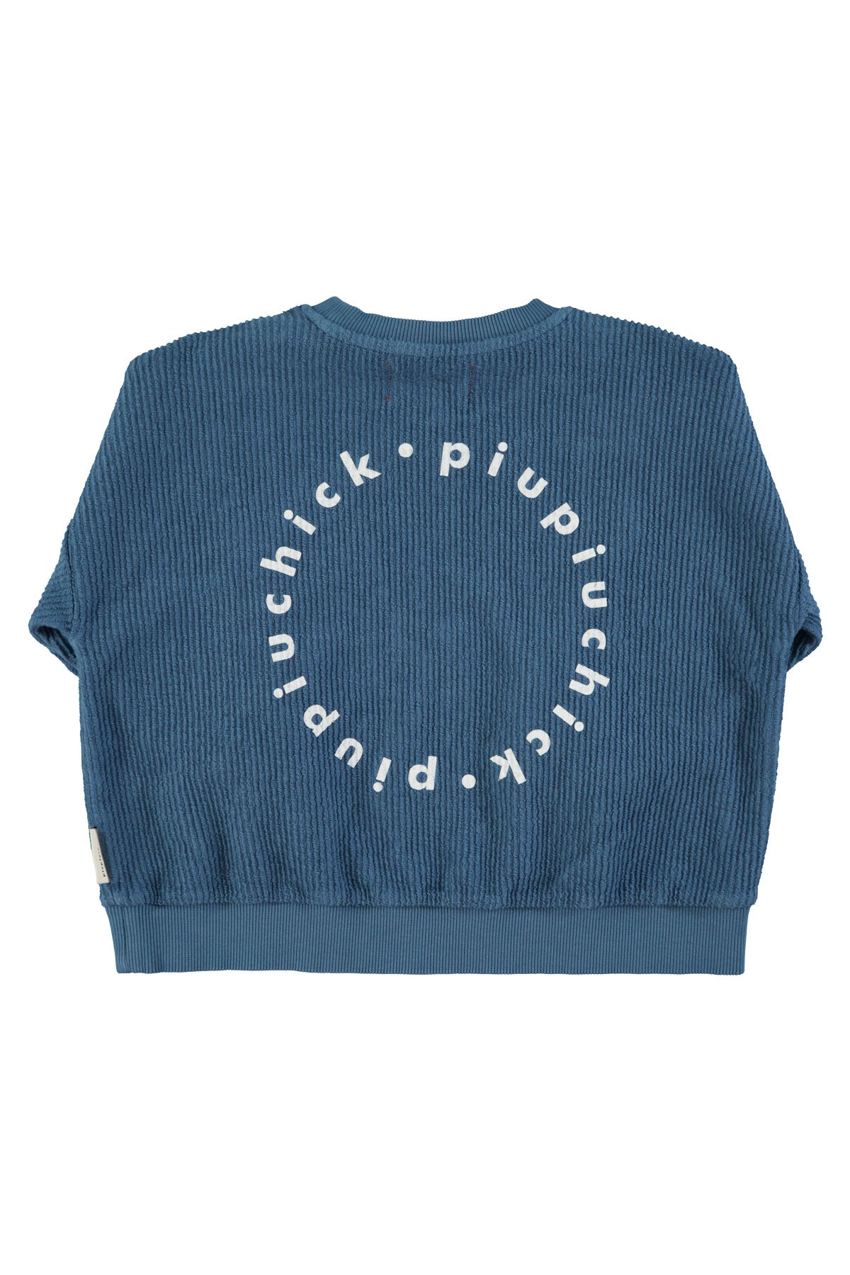 Piupiuchick AW25 - Logo sweatshirt | Blue