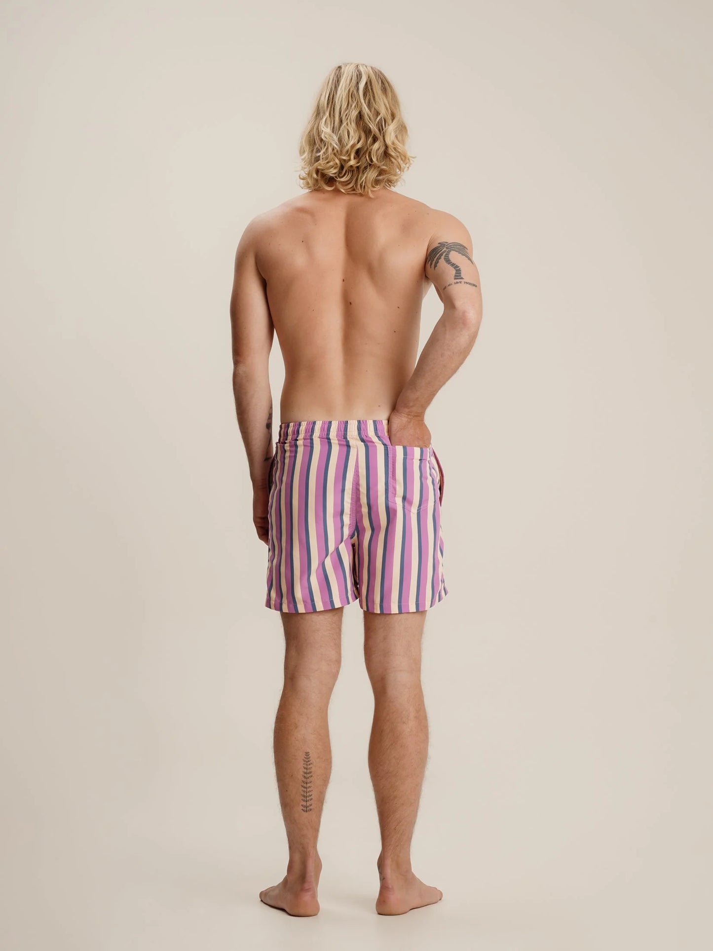 Mustique - Daylight striped - Badeshorts