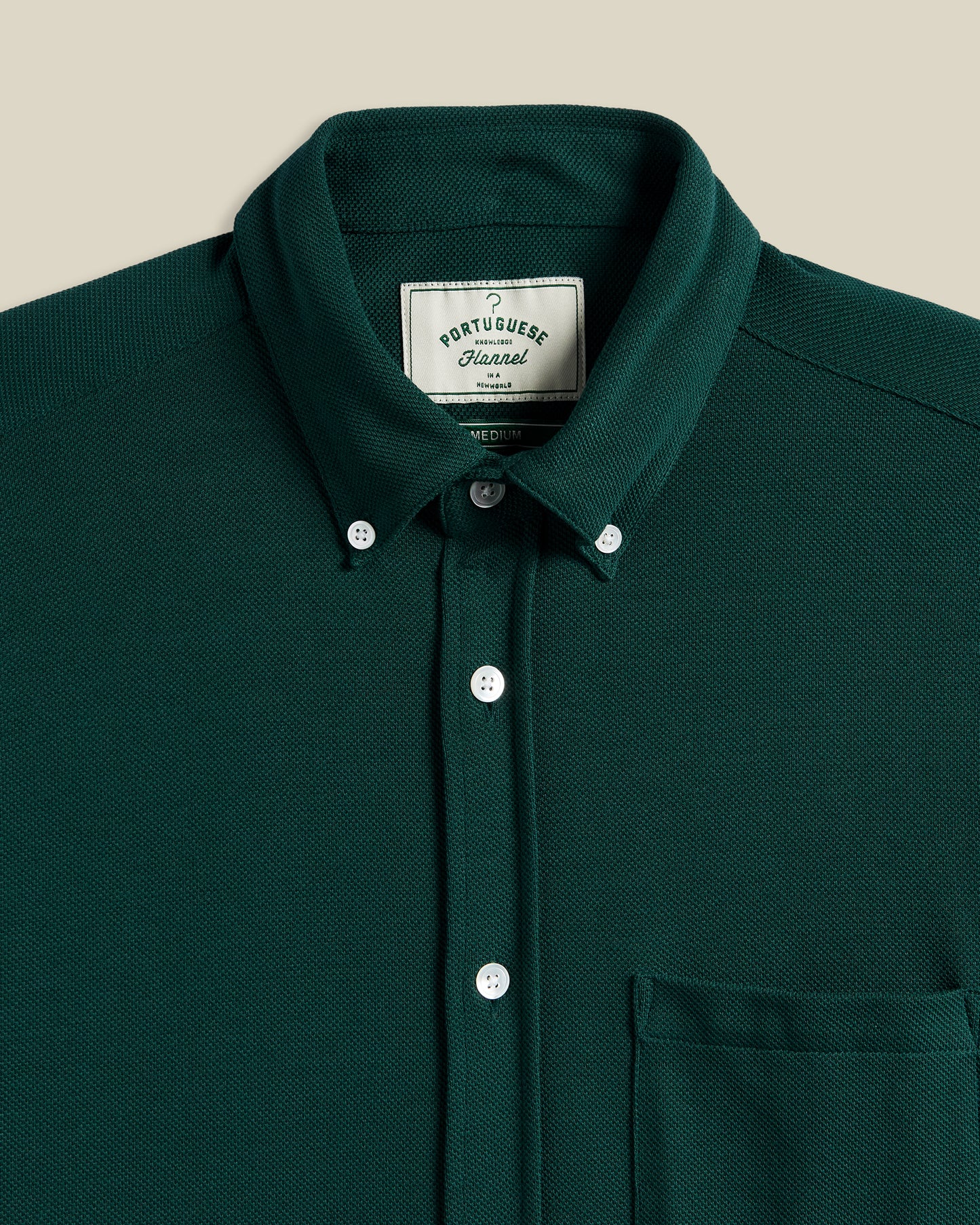 Portuguese Flannel - Polo Shirt Green