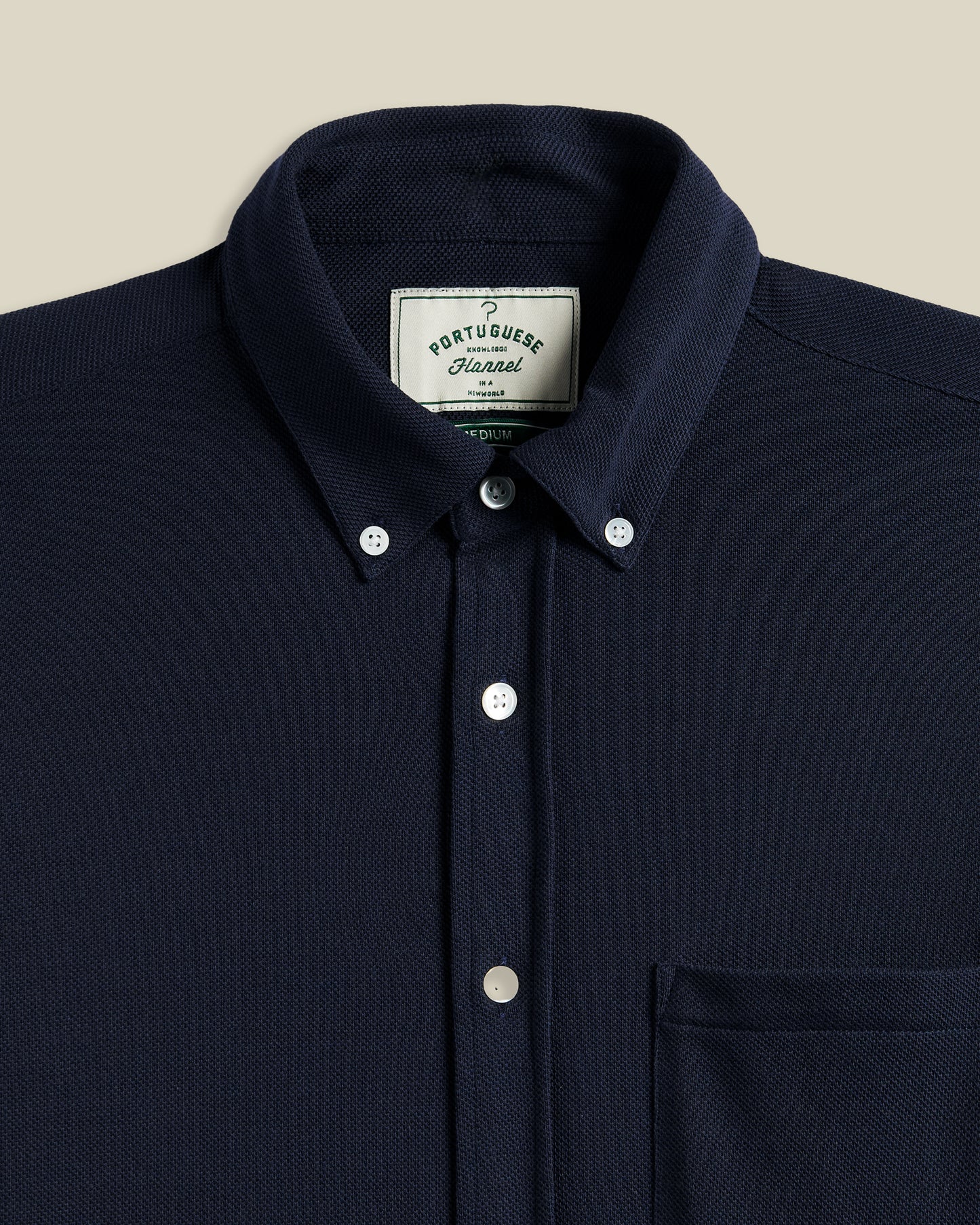 Portuguese Flannel - Polo Shirt Navy