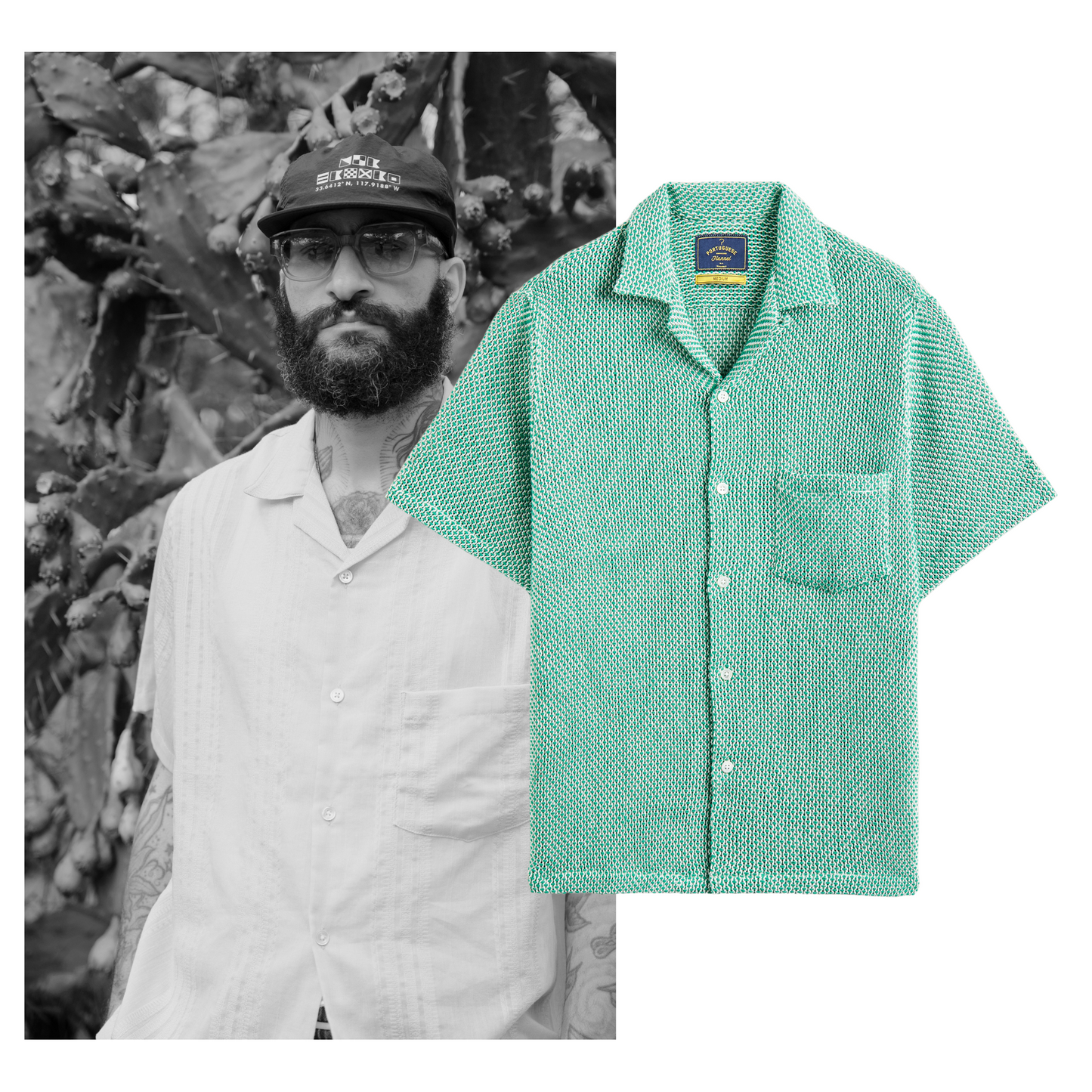 Portuguese Flannel - Agora Knit Kurzarmhemd