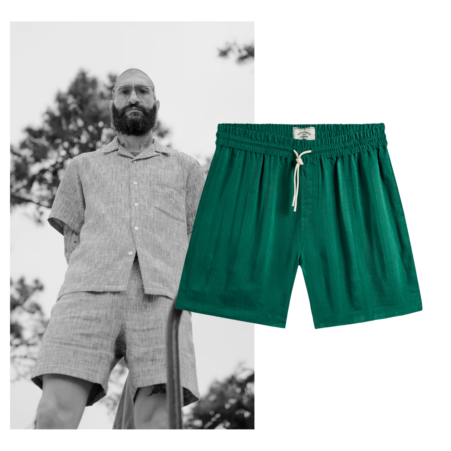 Portuguese Flannel - Cupro Shorts
