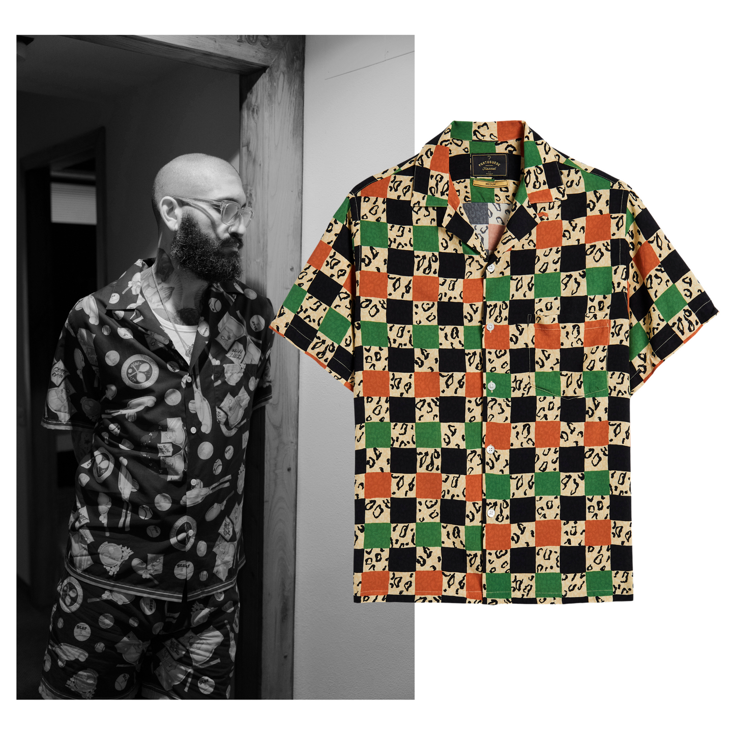 Portuguese Flannel - Chita Kurzarmhemd