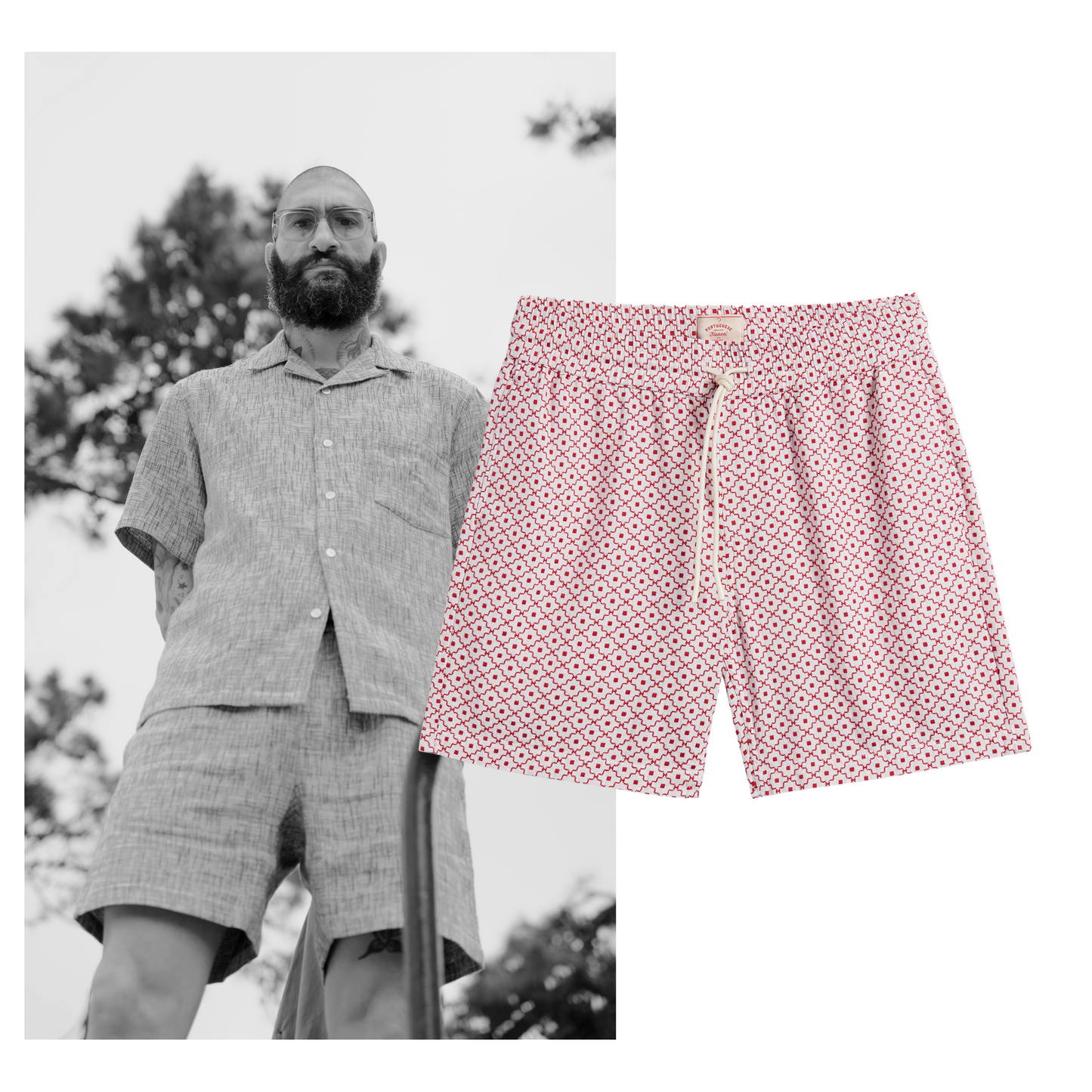 Portuguese Flannel - Tile Shorts