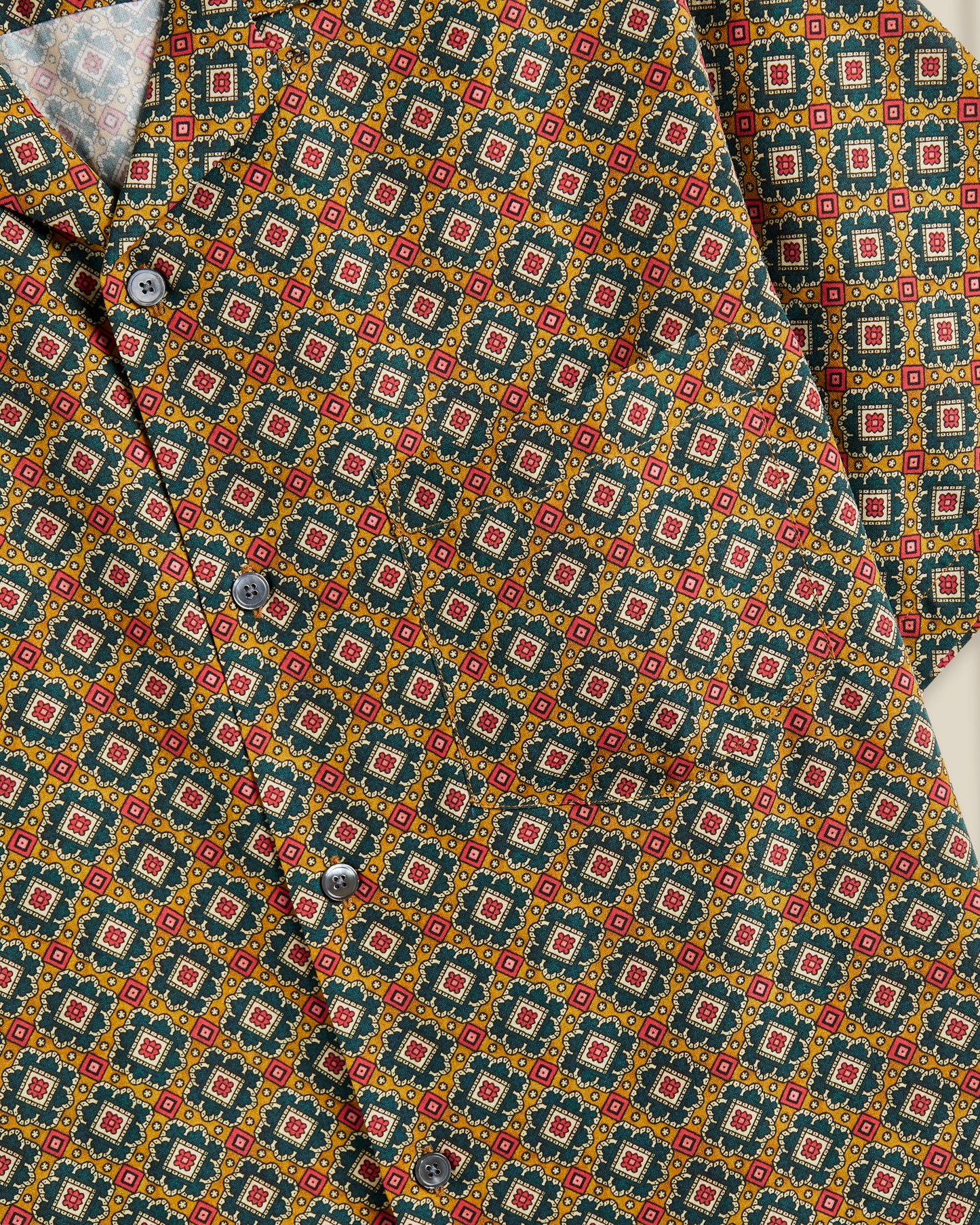 Portuguese Flannel - Quartet Kurzarmhemd