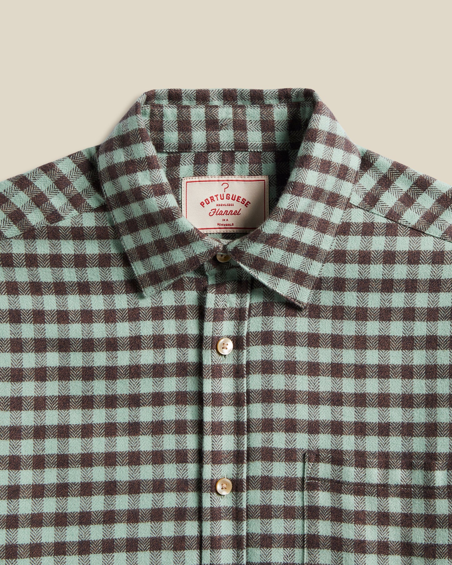 Portuguese Flannel - roca green