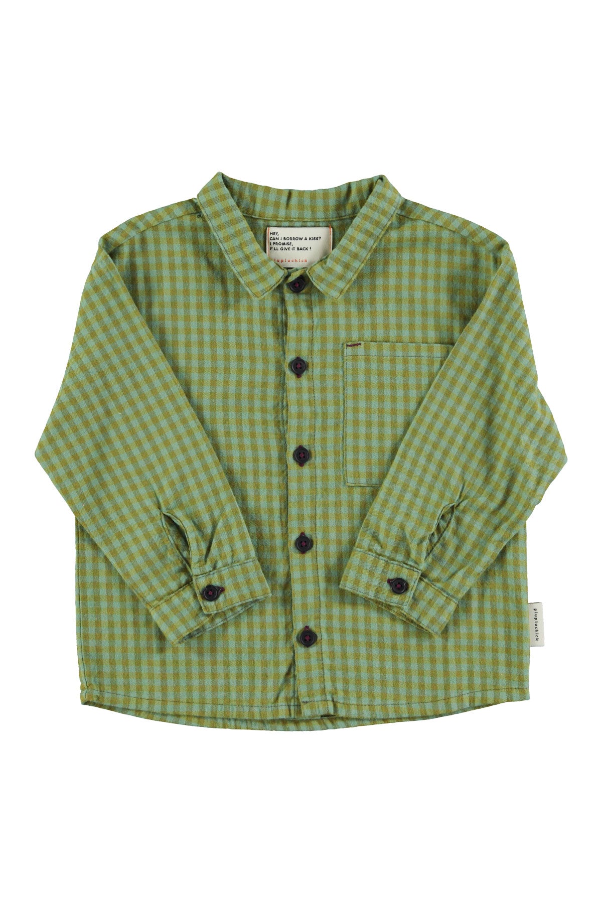Piupiuchick AW25 - Shirt | Green checkered