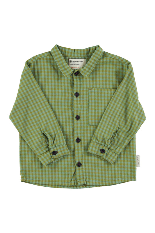 Piupiuchick AW25 - Shirt | Green checkered