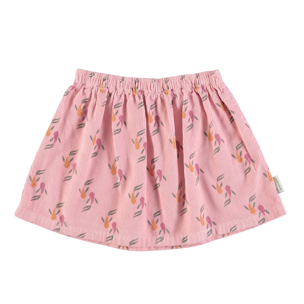 Piupiuchick - Short Skirt Pink w Multicolor Fishes