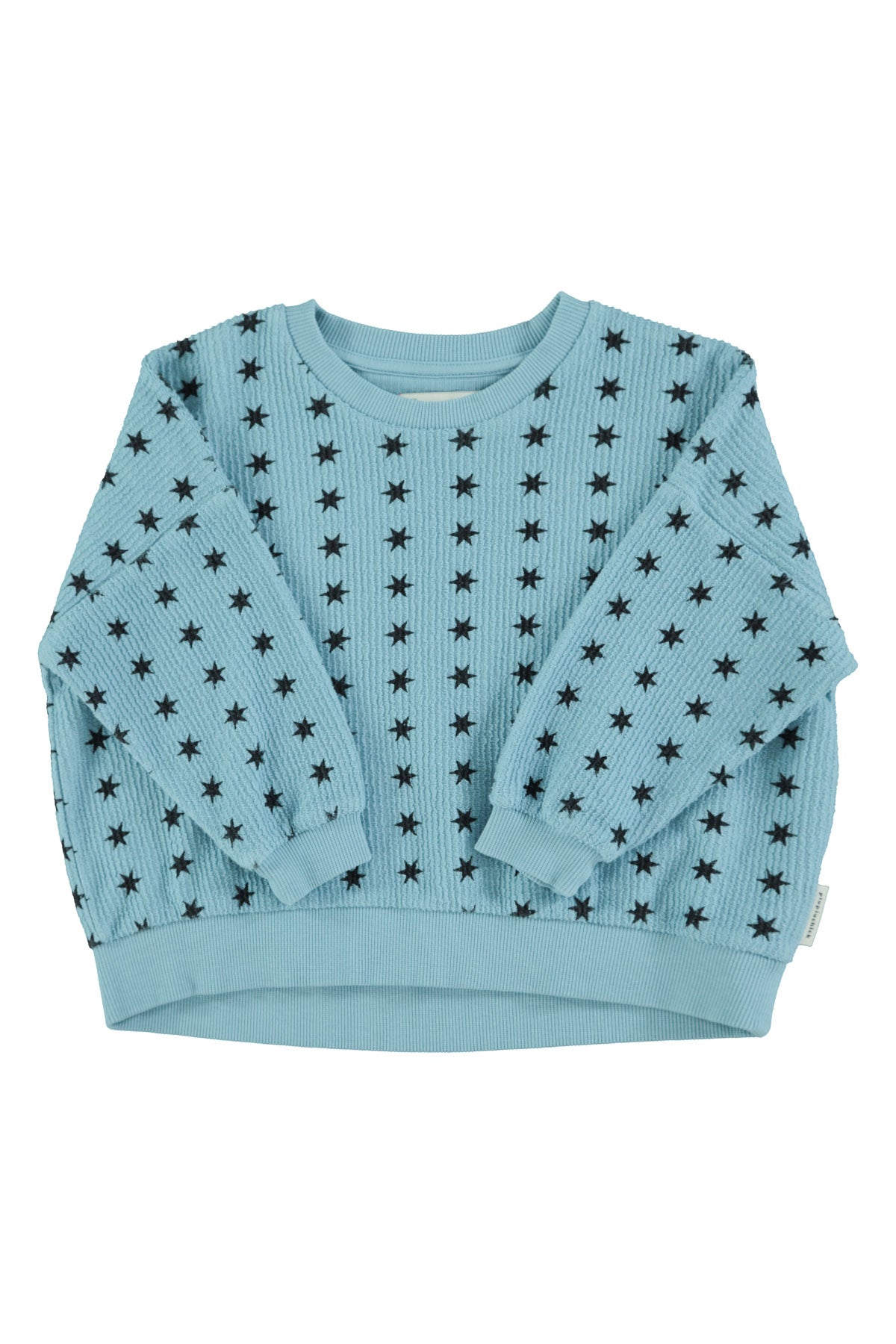 Piupiuchick AW25 - Sweatshirt | Blue w/ black stars