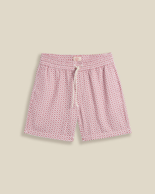 Portuguese Flannel - Herren Shorts - Baumwolle - Rot Weiß Kariert