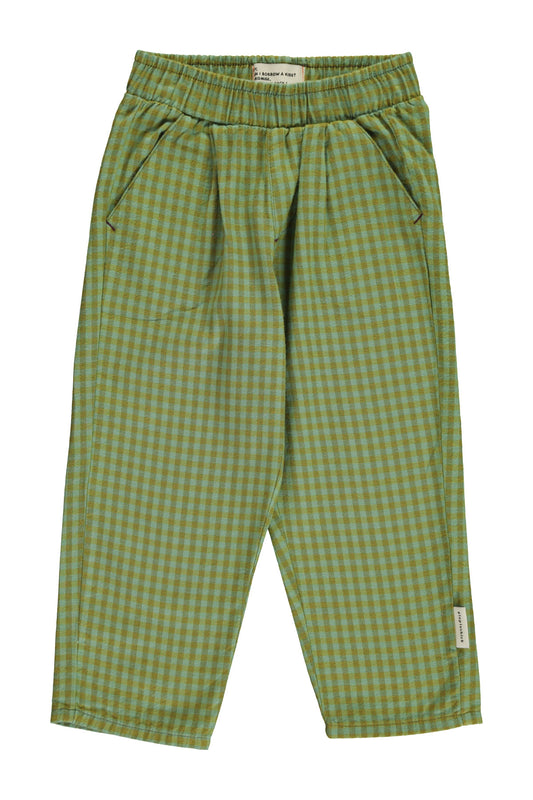 Piupiuchick AW25 - Unisex trousers | Green checkered