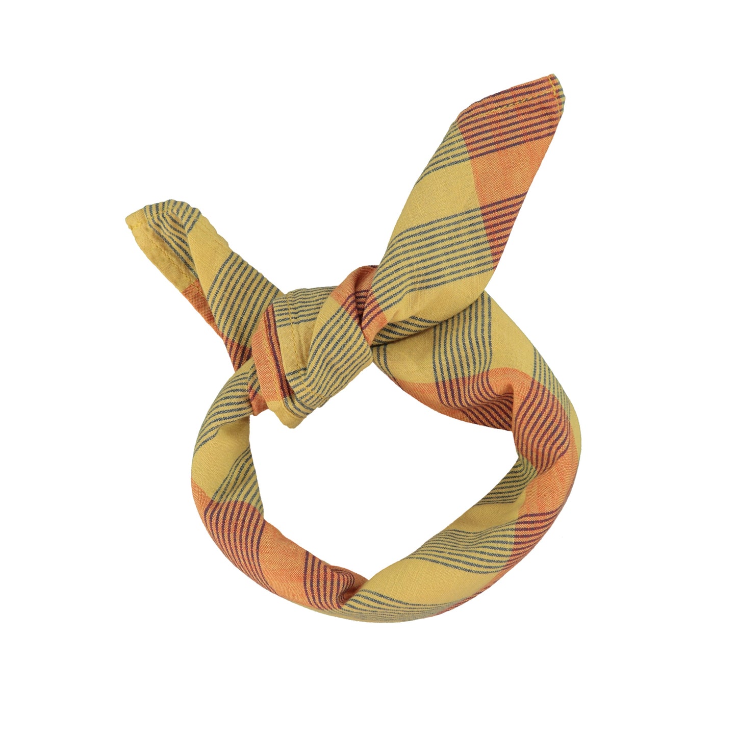 Piupiuchick - Bandana Mustard Checkered SS25