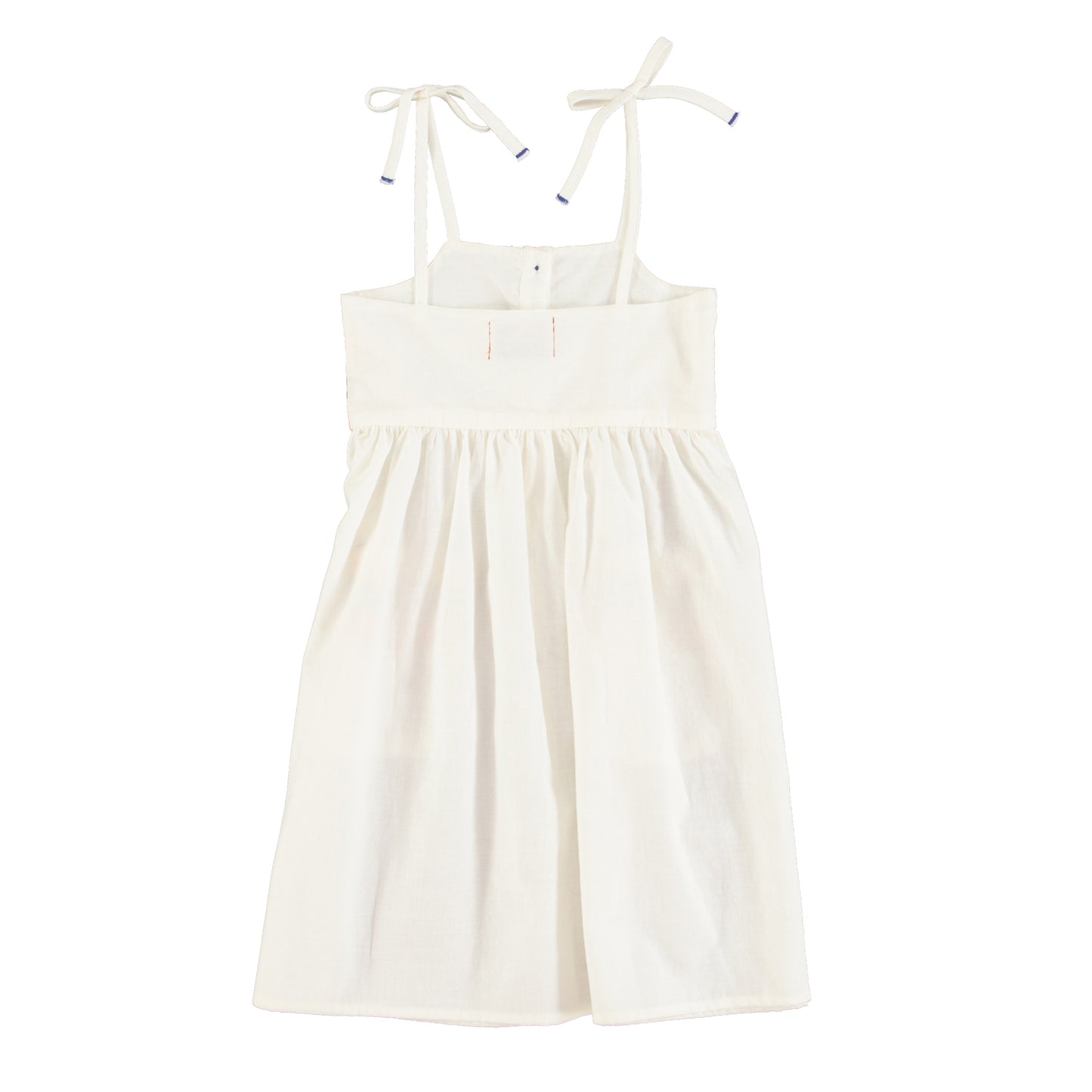 Piupiuchick - Long Dress Ecru Multicolor Stripes Print SS25