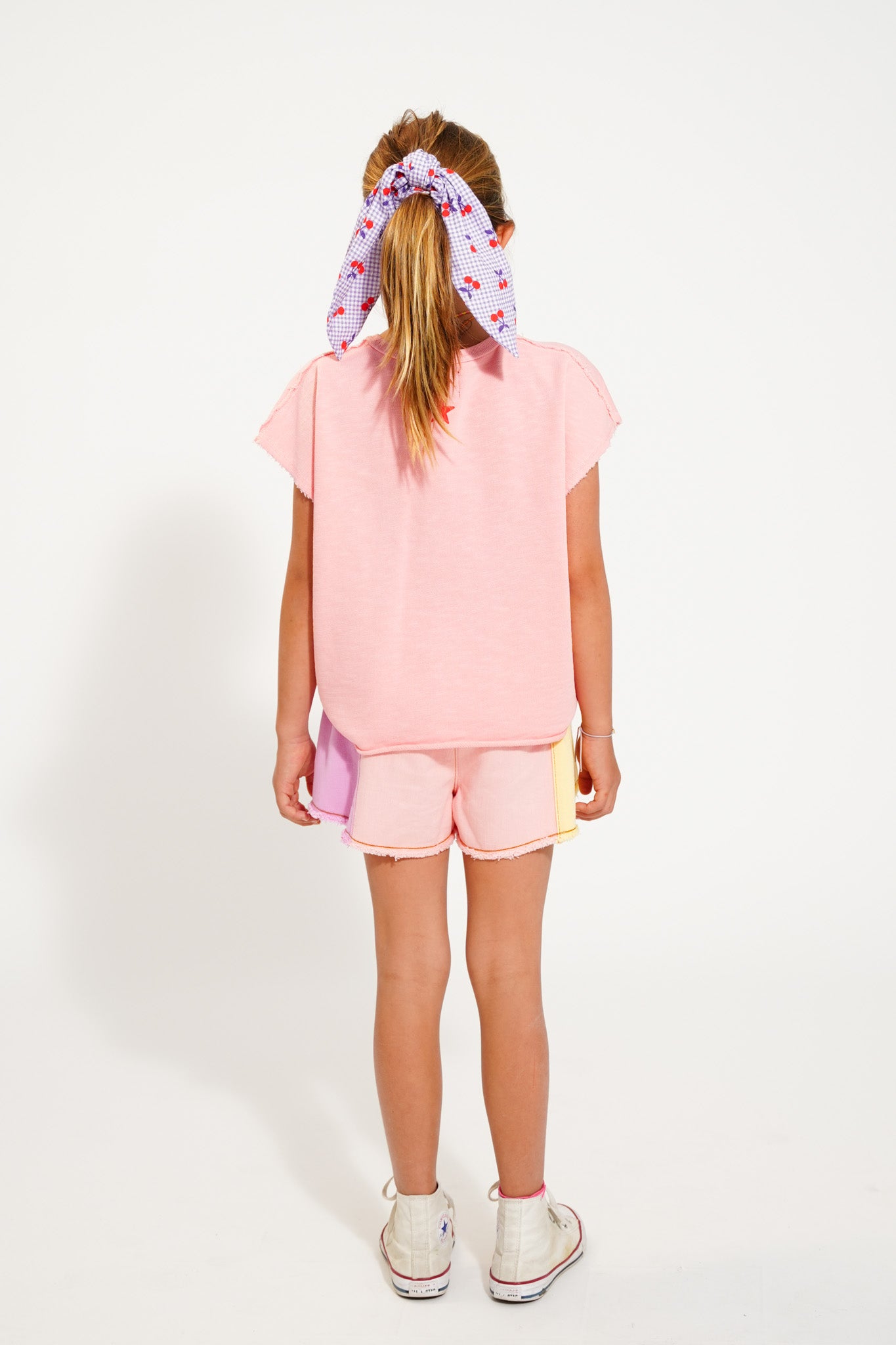 Piupiuchick - Shorts Fringes Multicolor Pastels SS25