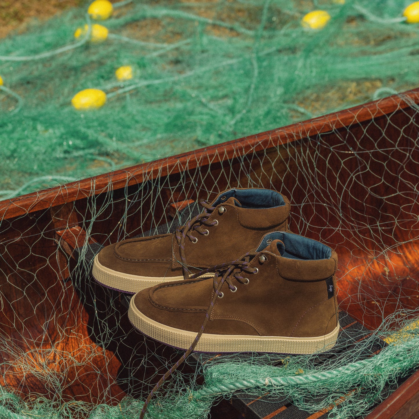 Sanjo - Workwear Boot Chocolate - Retro Sneaker