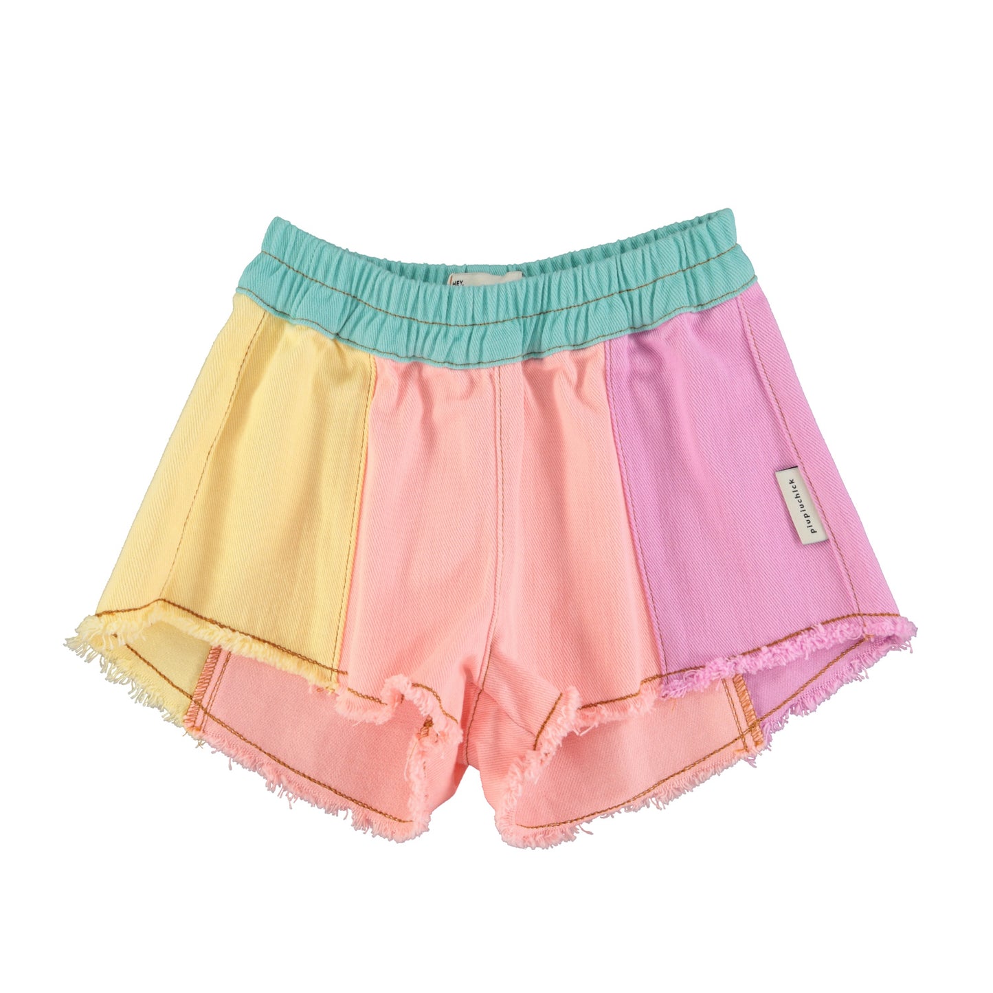 Piupiuchick - Shorts Fringes Multicolor Pastels SS25