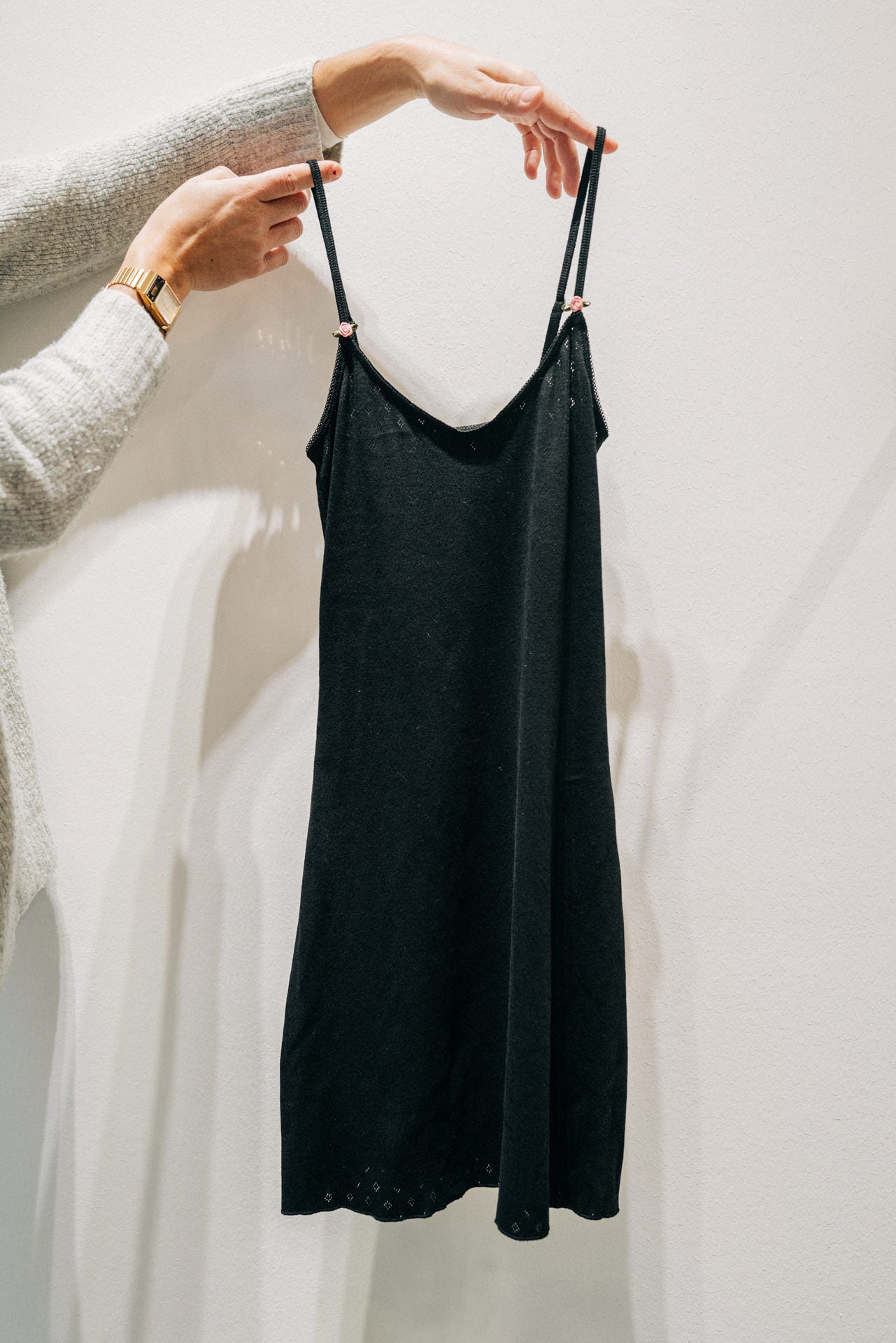 Tricirculo - ROSE KLEID // black