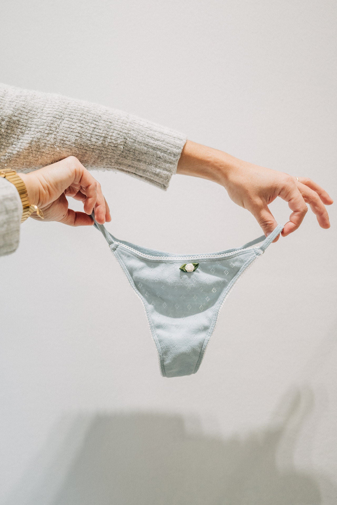 Tricirculo - AMORE BOTTOM - String-Tanga // blue
