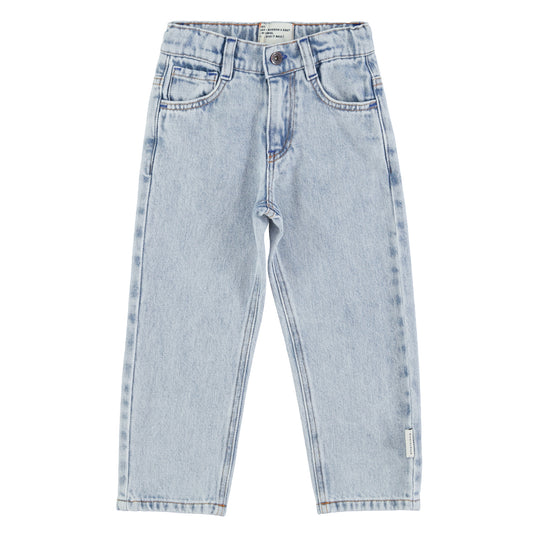 Piupiuchick - Unisex Trousers Washed Blue Denim SS25