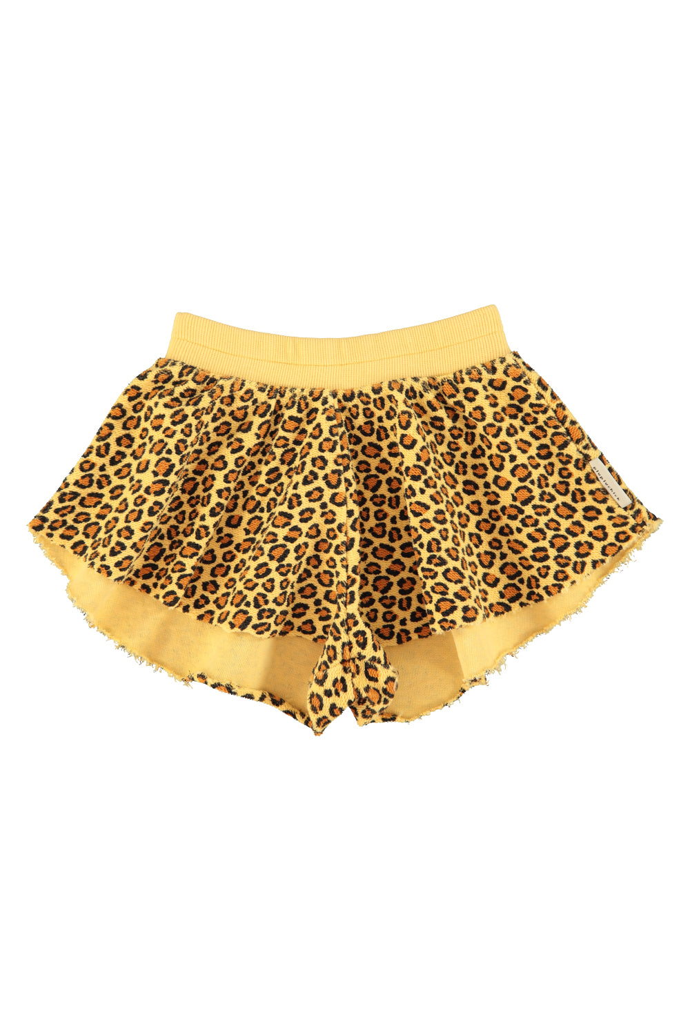 Piupiuchic - Kurze Kinder Hose - Bio-Baumwolle - Leoparden Muster