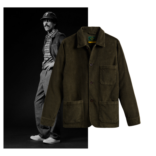 Portuguese Flannel AW25 - Labura Corduroy Olive