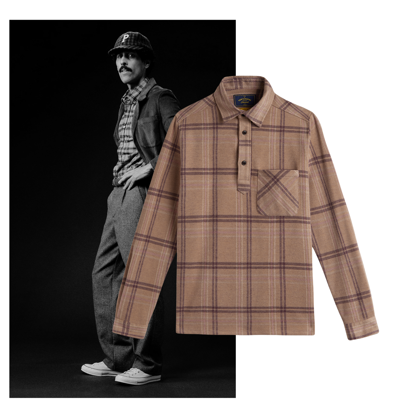 Portuguese Flannel AW25 - Carter Popover