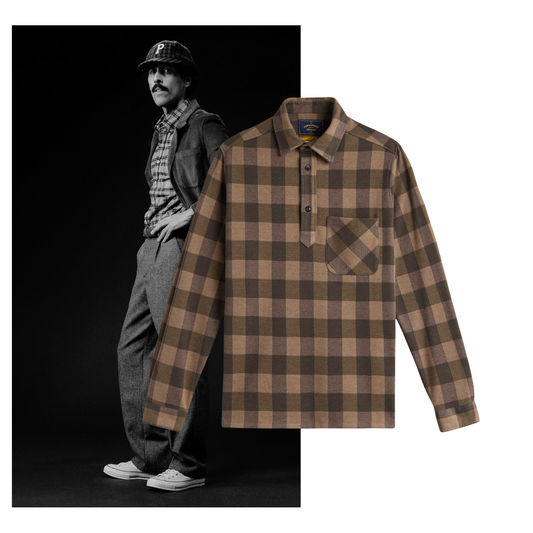 Portuguese Flannel AW25 - Altitude Popover Green