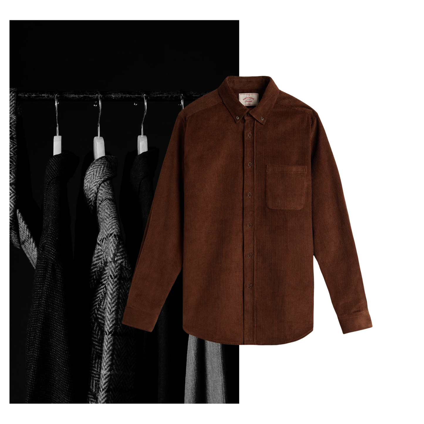 Portuguese Flannel AW25 - Lobo Brown